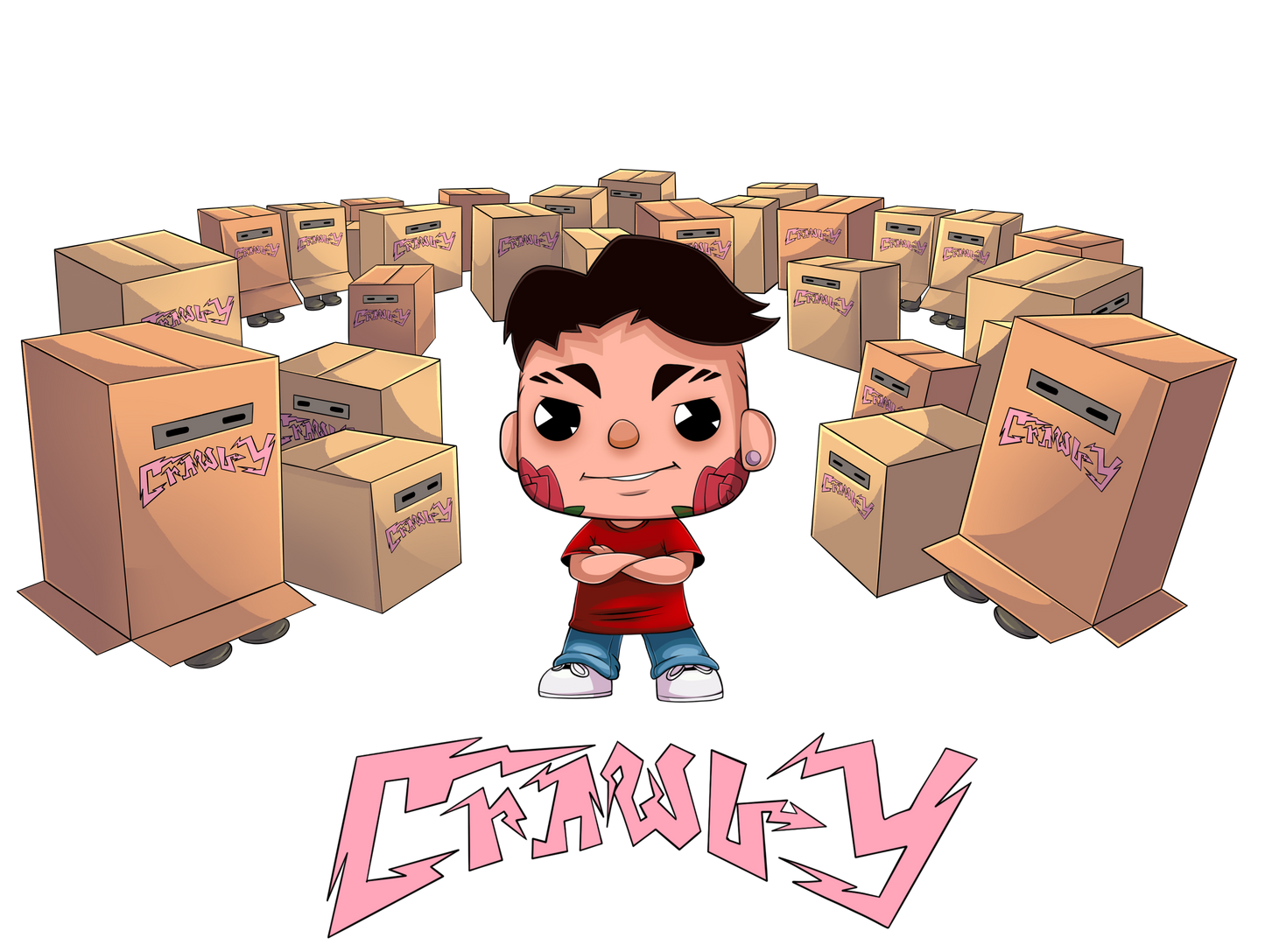 Crawly & Box Army | Hoodie