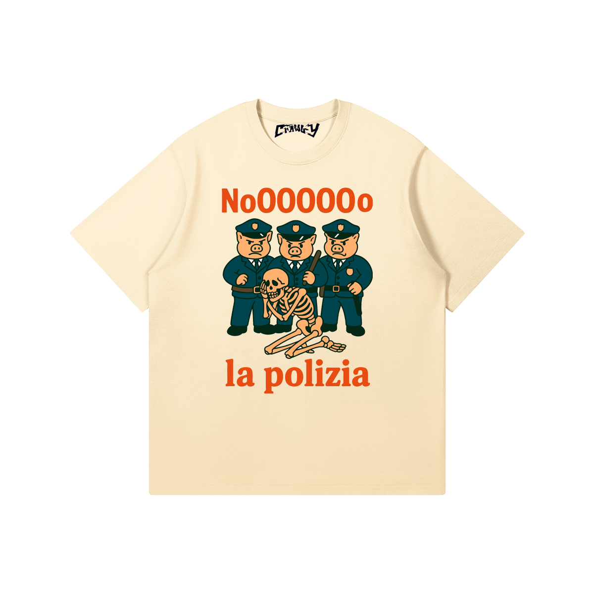 No, La Polizia | T-Shirt | Premium Quality