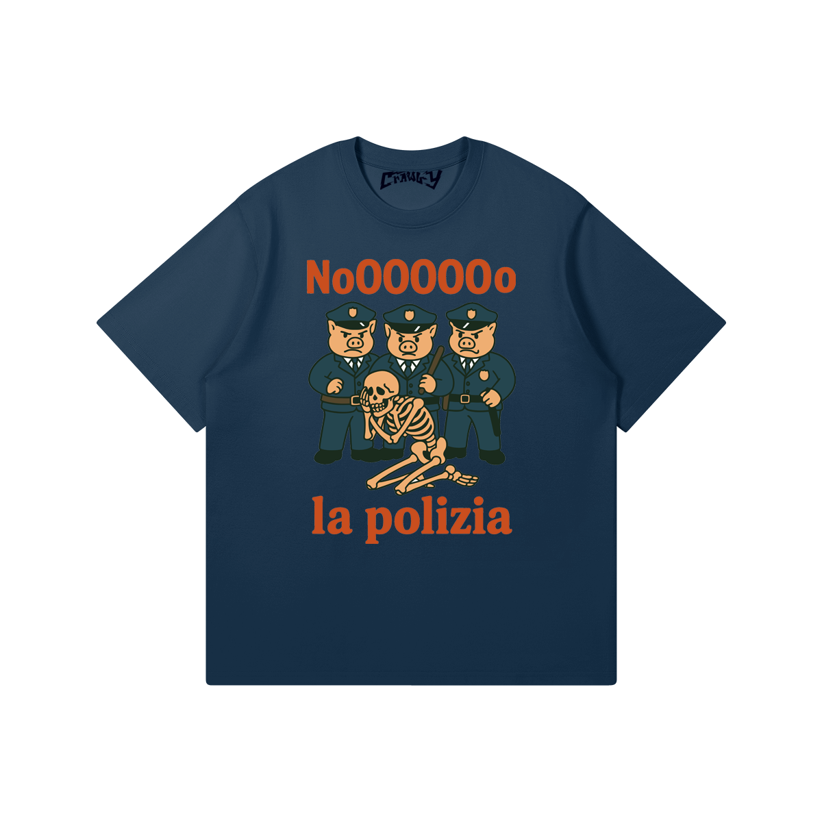 No, La Polizia | T-Shirt | Premium Quality