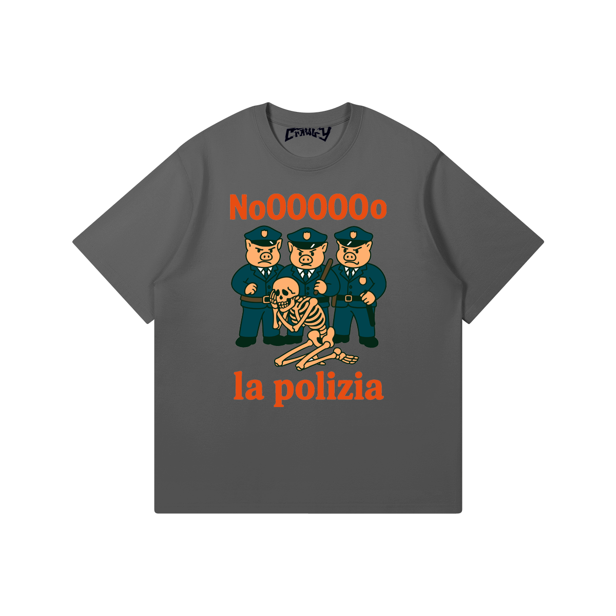No, La Polizia | T-Shirt | Premium Quality